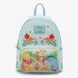 Disney Winnie the Pooh Floral Pooh Bear & Friends Mini Backpack